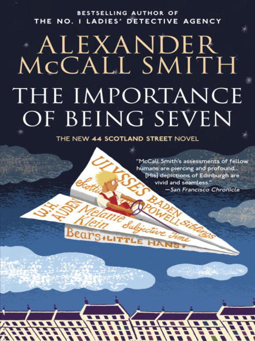 Title details for The Importance of Being Seven by Alexander McCall Smith - Available